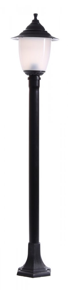 Lampadaire sur pied noir h 1,25m