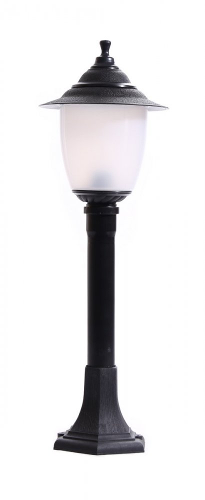 Lampadaire sur pied noir h 0.75m