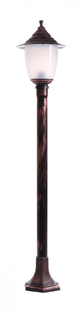 Lampadaire sur pied cuivre h 1,25m